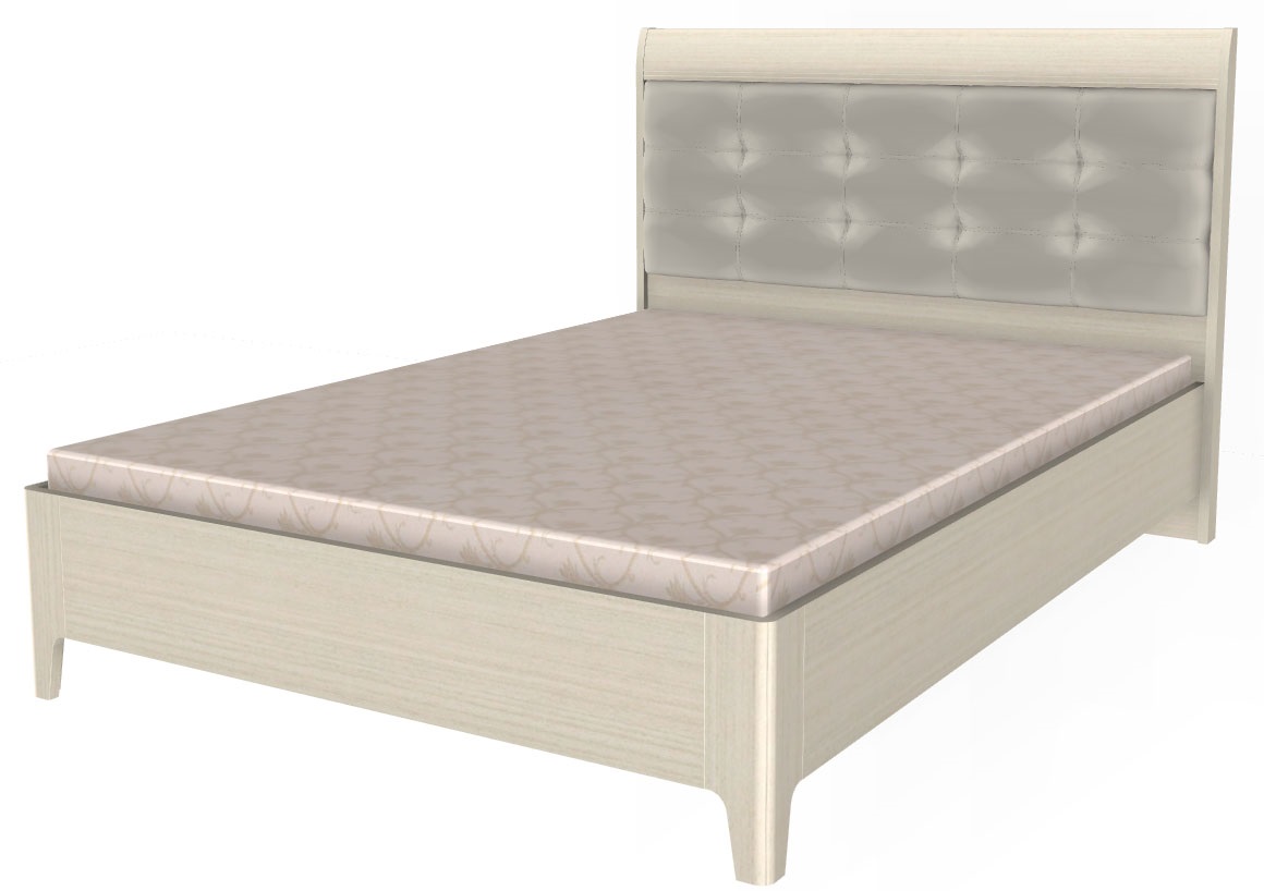 Фото Кровать двуспальная Камелия КР-2072 (СМ 140х200) с ламельным основанием от производителя Лером в Севастополе по цене 33&nbsp;770 ₽