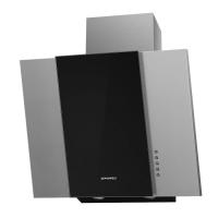 Вытяжка наклонная Irwell 60 (596х118хh717(897)) (Материал Металл/Стекло , Цвет Черный/Черный) в Севастополе от производителя 