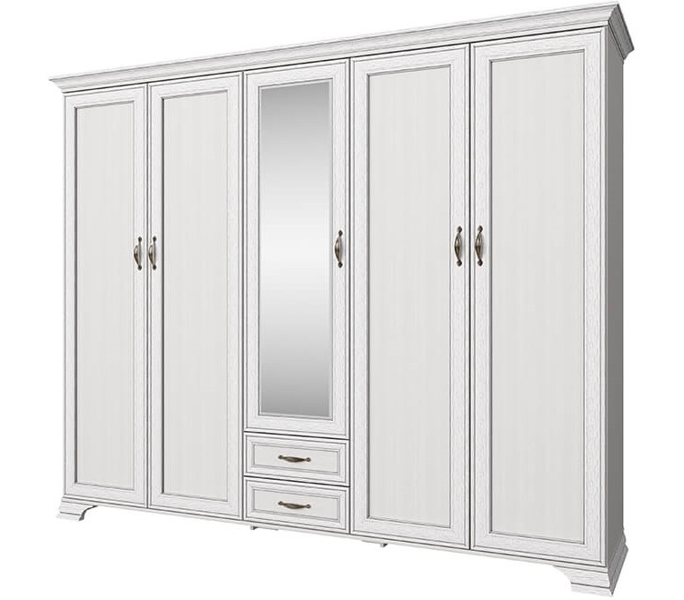 Фото Шкаф 5DG2SZ Тиффани (Tiffany) (259) пятидверный от производителя Анрэкс в Севастополе по цене 108 200 ₽