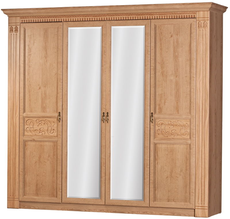 Фото Шкаф Лючия 203 (246) четырехдверный от производителя Яна в Севастополе по цене 82&nbsp;310 ₽