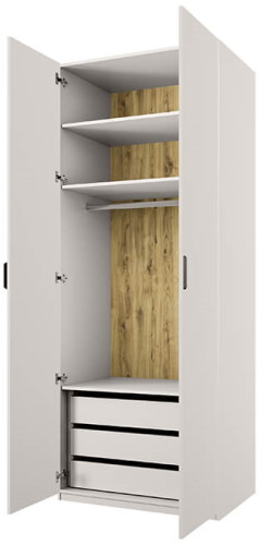 Фото Шкаф 2DG Z Модерн (Modern) (90) двухдверный от производителя Анрэкс в Севастополе по цене 30 920 ₽