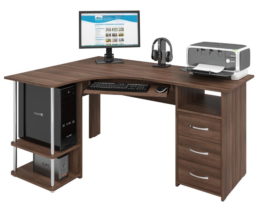 Фото Стол компьютерный С-237 от производителя Компасс в Севастополе по цене 17&nbsp;930 ₽