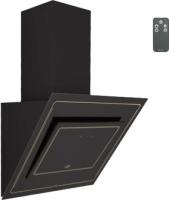 Вытяжка наклонная Lavanda 160 (600х465хh880(1280)) (Материал Металл/Стекло , Цвет Черный/Черный) в Севастополе от производителя 