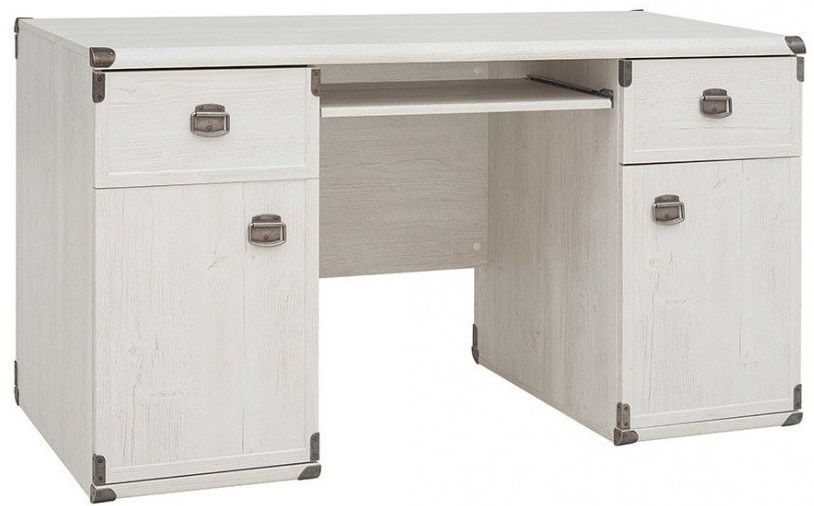 Фото Стол письменный Индиана JBIU2D2S от производителя Black Red White (БРВ) в Севастополе по цене 31&nbsp;670 ₽