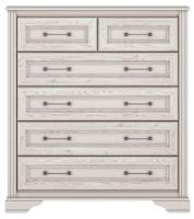 Фото  комод stylius b169-kom6s производитель Black Red White (БРВ)