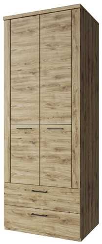 Фото Шкаф 2DG2S Дорсет (Doorset) (80) двухдверный от производителя Анрэкс в Севастополе по цене 25 870 ₽