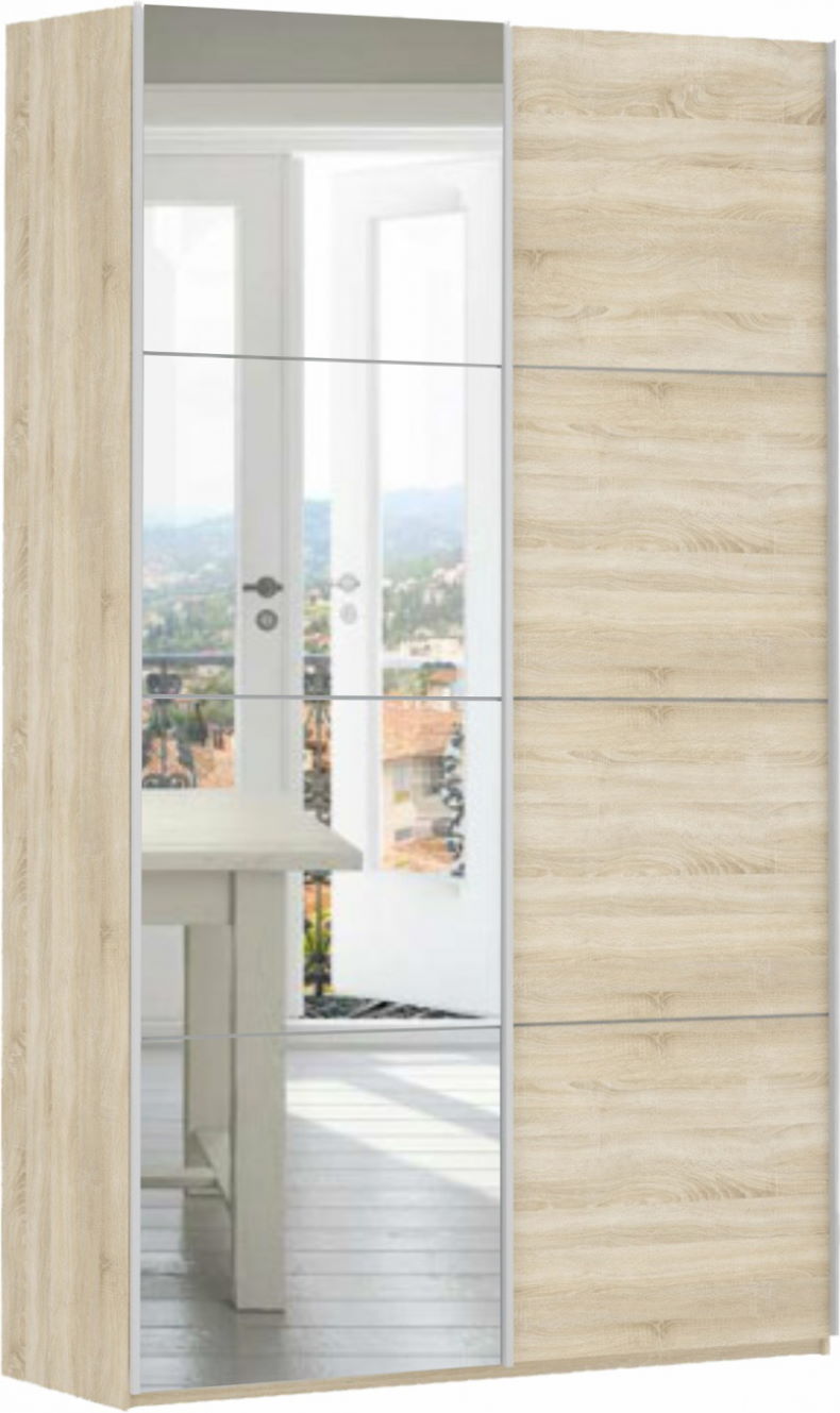 Фото Шкаф-купе Прайм (1,4 - 2 двери) от производителя Мебельная компания Е1 в Севастополе по цене 35&nbsp;210 ₽