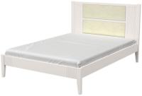 Фото dvuspalnye-krovati кровать двуспальная бетти (см 160х200) без основания с универсальными царгами производитель Браво-мебель