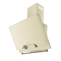 Вытяжка наклонная Retro Quadr 60 (600х470хh775(995)) (Материал Металл/Стекло , Цвет Черный/Черный) в Севастополе от производителя 