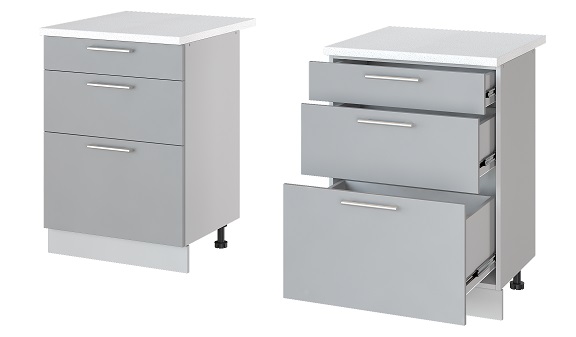 Фото Кухня Бронкс стол-рабочий Н-63 от производителя Леко в Севастополе по цене 7&nbsp;980 ₽