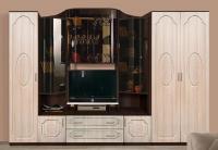 Фото gostinye-so-shkafom стенка эдвард-7 вар.№4 мдф производитель Диал