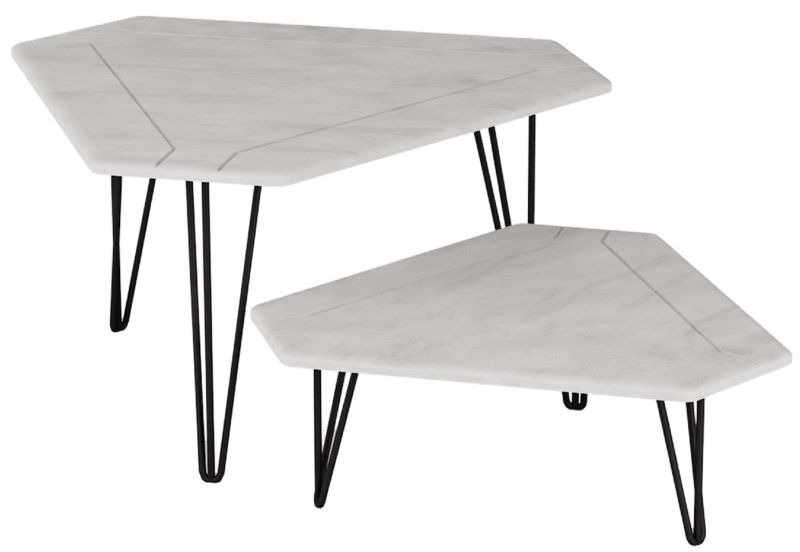 Фото Стол журнальный Тет-а-тет (2шт) от производителя Калифорния в Севастополе по цене 9&nbsp;420 ₽