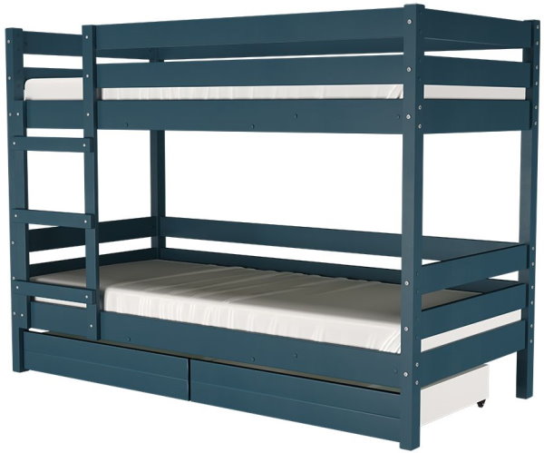 Фото Кровать 2-х ярусная Джуниор (СМ 90х200) с основаниями под матрасы от производителя Браво-мебель в Севастополе по цене 32&nbsp;710 ₽