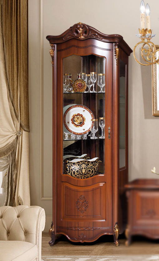 Фото Шкаф-витрина Аллегро 2 от производителя Слониммебель в Севастополе по цене 39&nbsp;300 ₽