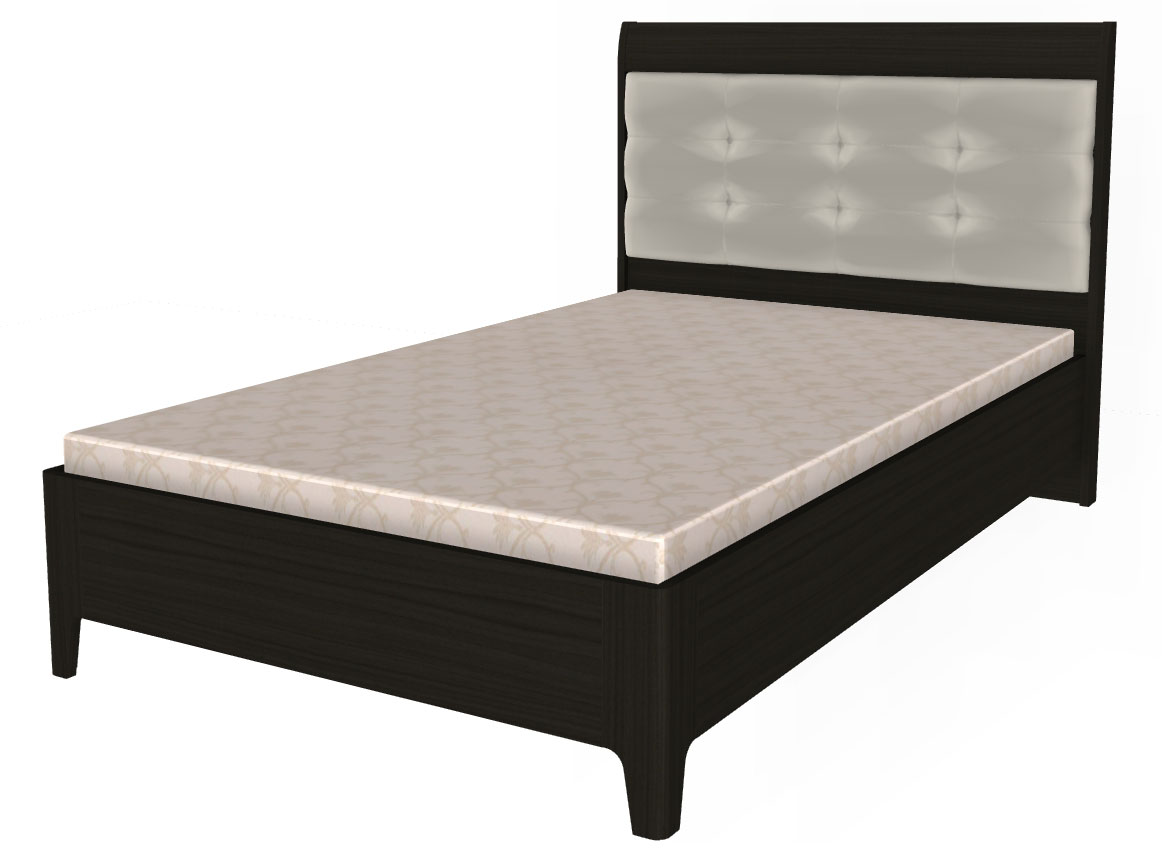 Фото Кровать односпальная Камелия КР-2071 (СМ 120х200) с ламельным основанием от производителя Лером в Севастополе по цене 32&nbsp;050 ₽