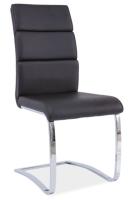 Стул Signal H456 ( Обивка стула:экокожа , хром, черный (Signal) ) в Севастополе от производителя 