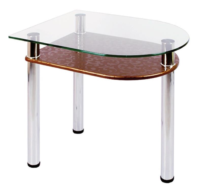 Фото Стол обеденный 4.4 с полкой  от производителя Мебель из стекла в Севастополе по цене 4&nbsp;270 ₽