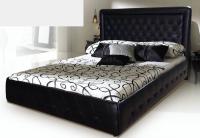 Фото krovati-s-myagkoy-spinkoy кровать двуспальная алиса (см 160х200) комплектуется ламелевым блоком производитель Дюарт