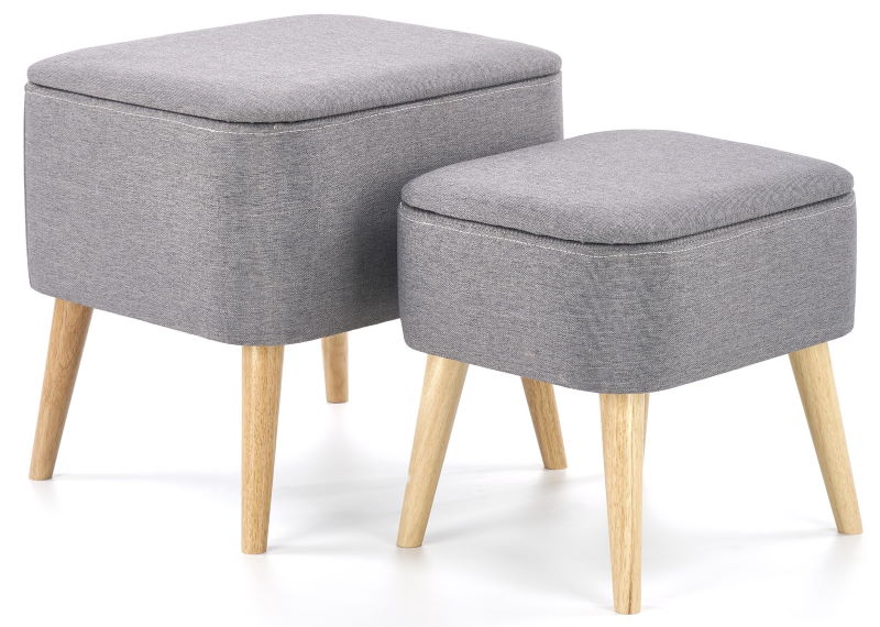 Фото Комплект Halmar Pula (2 пуфа) от производителя Halmar  в Севастополе по цене 13&nbsp;770 ₽