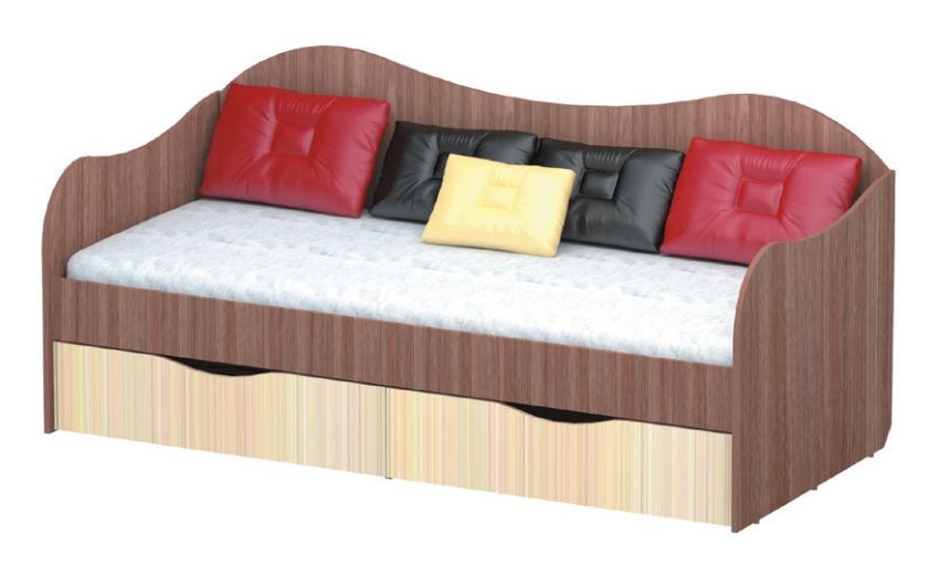 Фото Кровать односпальная Бокс (СМ 90х200) от производителя Пирамида в Севастополе по цене 11&nbsp;880 ₽