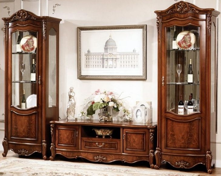 Фото Шкаф-витрина Аллегро 3 от производителя Слониммебель в Севастополе по цене 41&nbsp;950 ₽