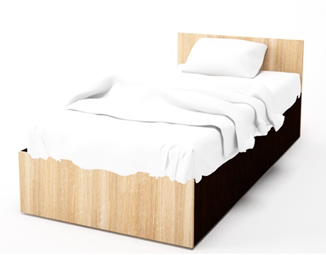 Фото Кровать односпальная Эдем-5 (СМ 90х200) комплектуется настилом от производителя SV-мебель в Севастополе по цене 8 990 ₽