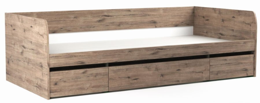 Фото Кровать односпальная Денвер (СМ 90х200) с ящиками с основанием от производителя СБК в Севастополе по цене 25 200 ₽