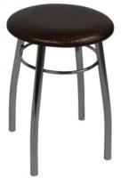 Табурет Пул ( Обивка стула:кожзам , хром, в ассортименте, круглое (Европа-Д) ) в Севастополе от производителя 