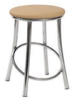 Табурет Сфера хром ( Обивка стула:кожзам , хром, в ассортименте (Мир стульев) ) в Севастополе от производителя 