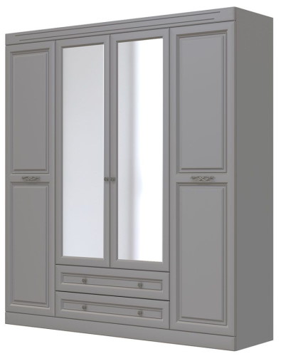 Фото Шкаф Олимп ШР-4 (201) четырехдверный от производителя Браво-мебель в Севастополе по цене 57 900 ₽