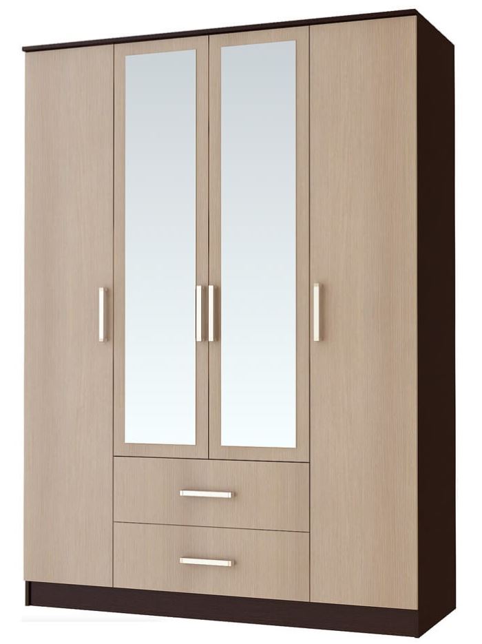 Фото Шкаф Фиеста (160) четырехдверный от производителя БТС  в Севастополе по цене 15&nbsp;590 ₽