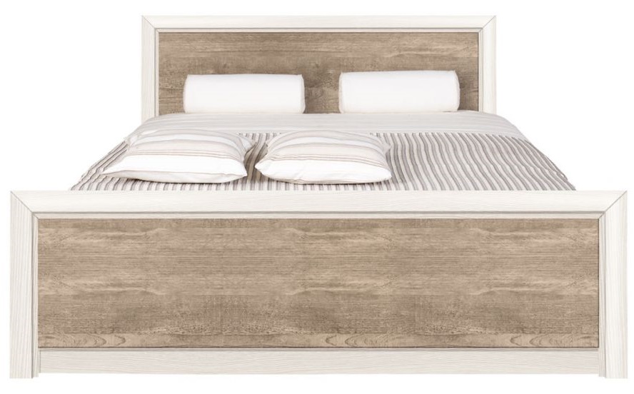 Фото Кровать двуспальная Коен LOZ (СМ 160х200)_2 без основания от производителя Black Red White (БРВ) в Севастополе по цене 22 310 ₽