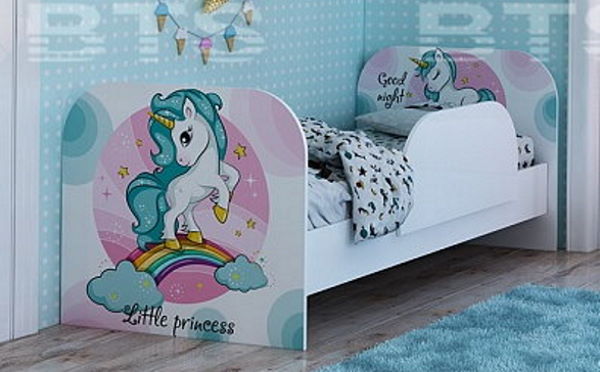 Фото Кровать детская Тойс КР-08 (СМ 80х180) от производителя БТС  в Севастополе по цене 10 440 ₽