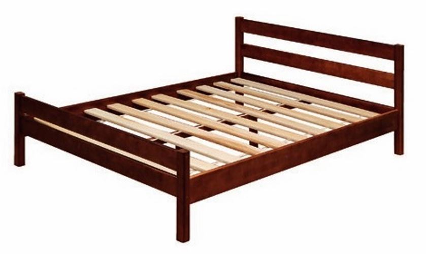 Фото Кровать двуспальная В-1 (СМ 140х200) с основанием ладе от производителя Марибель в Севастополе по цене 10 770 ₽