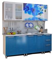 Фото  кухня люкс лазурь (2,0) производитель БТС 