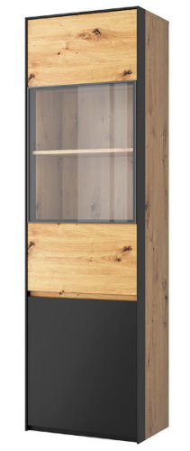 Фото Шкаф с витриной 1V1D Боско (Bosco) от производителя Анрэкс в Севастополе по цене 27 190 ₽