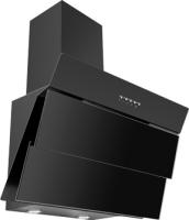 Вытяжка наклонная Slavia 160 (600х365хh660(840)) (Материал Металл/Стекло , Цвет Черный/Черный) в Севастополе от производителя 
