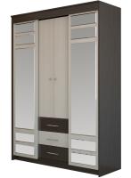 Фото shkaf-kupe-v-spalnyu шкаф-купе юнона комби (2 двери) производитель Горизонт