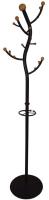 veshalki вешалка напольная фикус с деревянными шариками производитель Металл-Конструкция