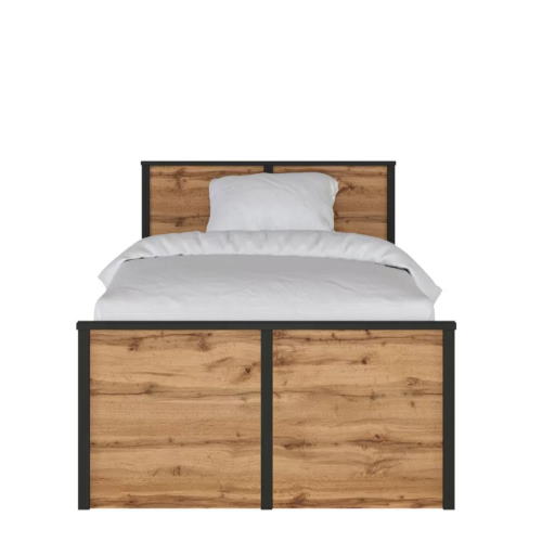 Фото Кровать односпальная Loft LOZ120x200 (СМ 120х200) с основанием от производителя Black Red White (БРВ) в Севастополе по цене 15 910 ₽