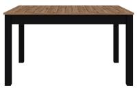 Стол обеденный Loft STO (мдф, лдсп-дуб вотан,  черный (Black Red White (БРВ)) ) в Севастополе от производителя 