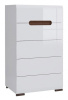 Фото Комод Azteca S205-KOM5S/10/6 от производителя Black Red White (БРВ) в Севастополе по цене 24&nbsp;830 ₽