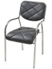 Фото Стул для посетителя Боско (хром) от производителя Фабрикант в Севастополе по цене 9&nbsp;070 ₽