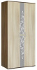 Шкаф Алегро (90) двухдверный (ясень шимо темный, ясень шимо светлый,(Мебель Маркет))