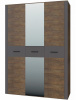 Фото Шкаф Куба ШР-3 (152) с зеркалом трехдверный от производителя Браво-мебель в Севастополе по цене 34&nbsp;620 ₽