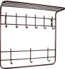 Вешалка с полкой 2х ярусная Гранада 22 (медный антик , коричневый (Завод металлических изделий) )