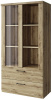 Фото Шкаф с витриной 1V2S3N Дорсет (Doorset) от производителя Анрэкс в Севастополе по цене 17&nbsp;680 ₽