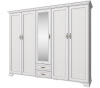 Фото Шкаф 5DG2SZ Тиффани (Tiffany) (259) пятидверный от производителя Анрэкс в Севастополе по цене 108&nbsp;200 ₽