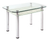 Фото Стол обеденный 3.4 с полкой  от производителя Мебель из стекла в Севастополе по цене 8&nbsp;940 ₽